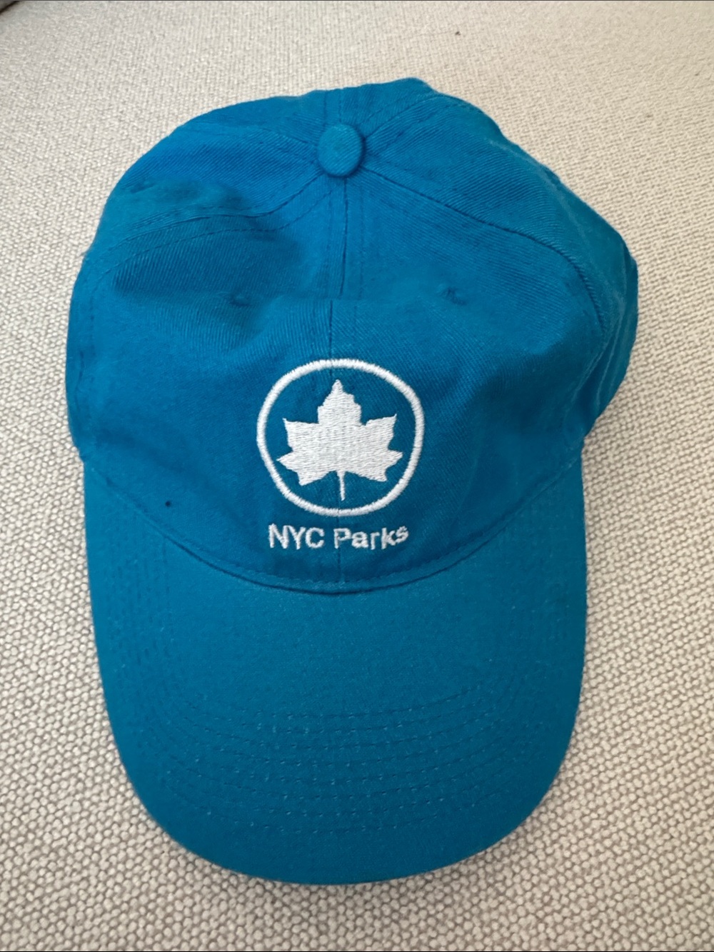 Teal NYC Parks Cap